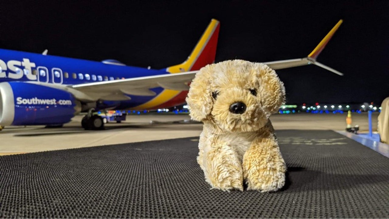 Photos Stuffed toy left in rental car returned to little girl