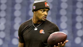 Former Texans QB Deshaun Watson back in Houston playing for Cleveland