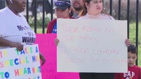 Parents protest at Almeda Elementary after reports of teacher abusing autistic children