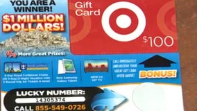 Fake $100 Target gift cards left on cars in Rosenberg