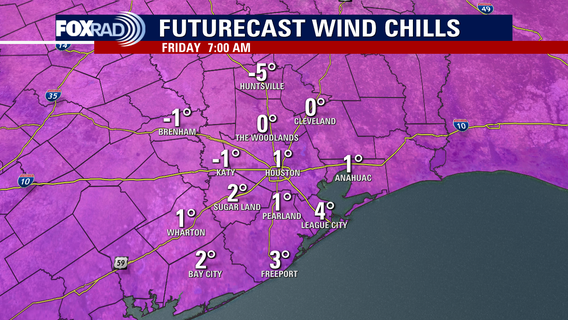 Houston freeze 2022: Weather forecast as arctic blast heads for Southeast Texas