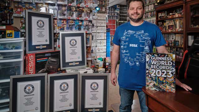 Richmond man holds 5 Guinness World Records in video games