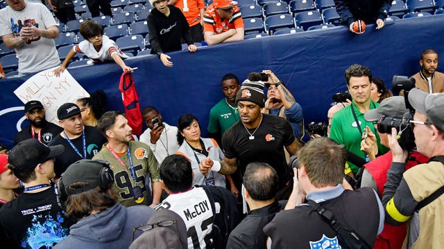 Deshaun Watson returns from ban with some support, many boos