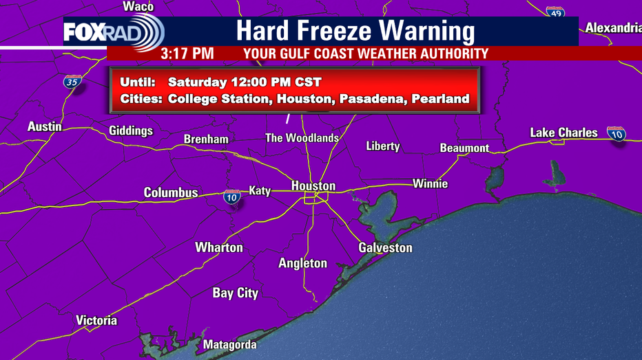 Houston Freeze 2022: Arctic Blast Timeline For Southeast Texas | FOX 26 ...