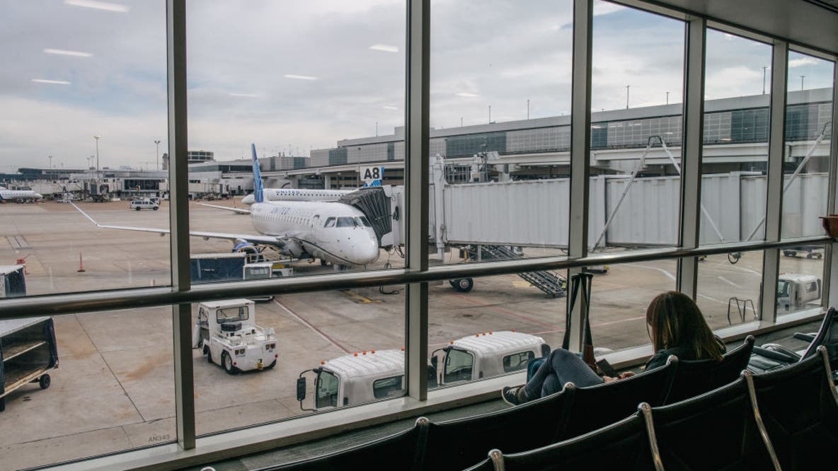 Bush Airport flights delayed due to wind