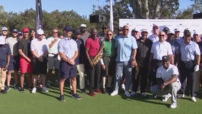 Houston Astros players participate in Mr. October Celebrity Golf Classic in South Florida