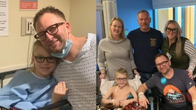 Kentucky firefighter donates kidney to co-worker’s son