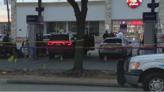 Two men shot to death at gas station on Ella Blvd., deputies investigating