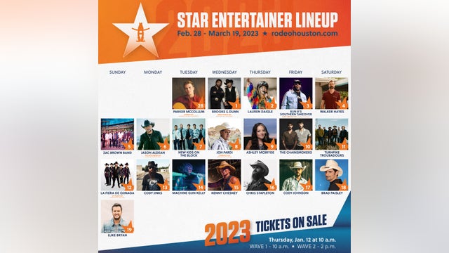 Houston Livestock Show and Rodeo announces 2023 concert lineup