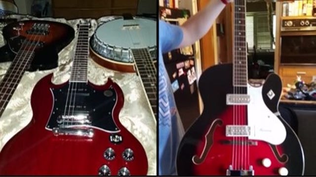 Guitar collection of sisters late father stolen from Houston-area storage unit: 'One-of-a-kind guitars'