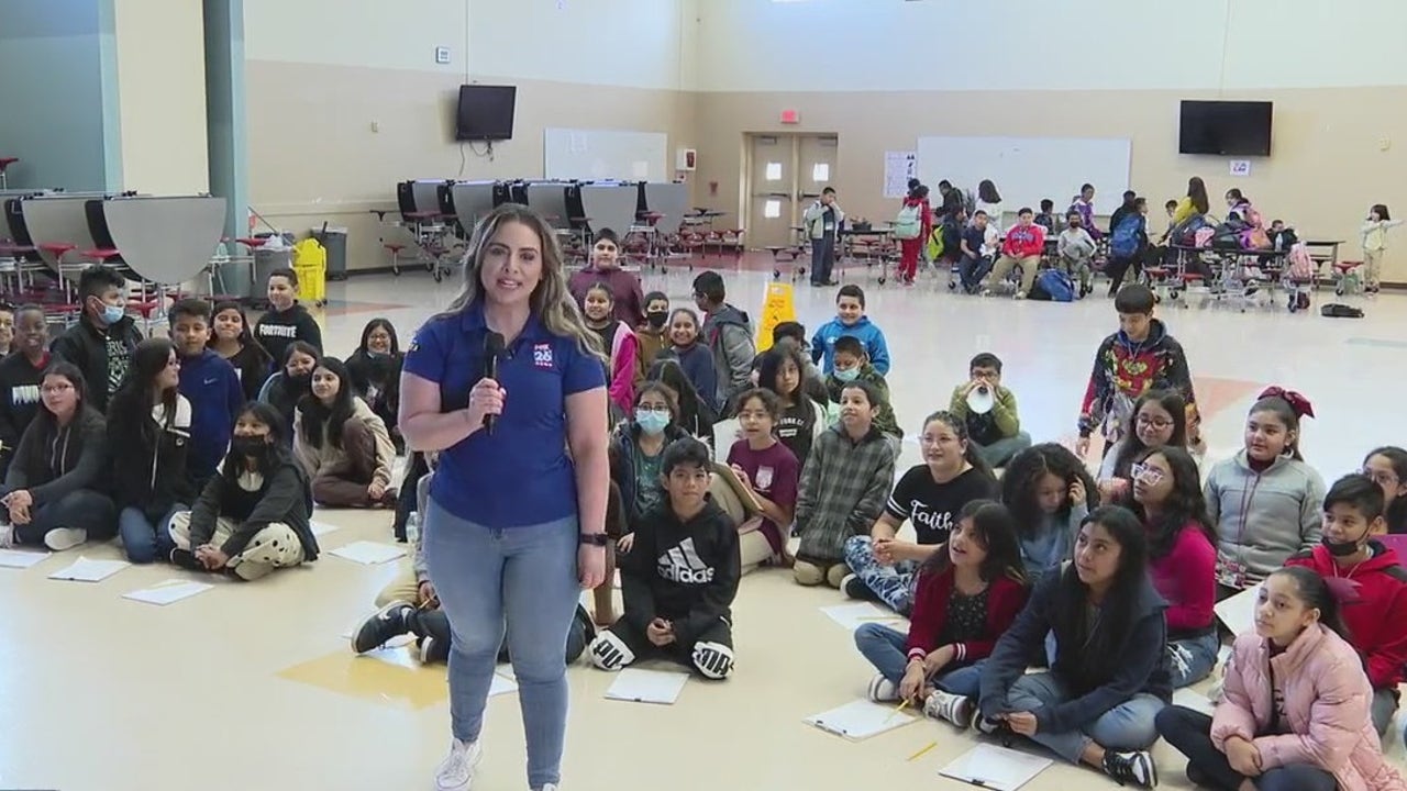 FOX 26 Meteorologist Lena Maria visits Bonner Elementary's 5th grade class - Vimarsana News
