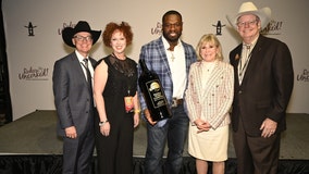 Houston Livestock Show & Rodeo 2023: Wine competition auction, 50 Cent wins bid