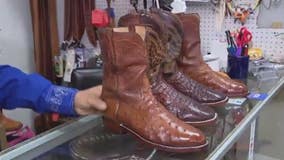 Local boot, shoe repair shop making worn down boots like new just in time for the Rodeo