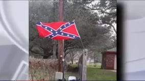 Santa Fe woman arrested after Confederate flag dispute, neighbors at odds on where it flies