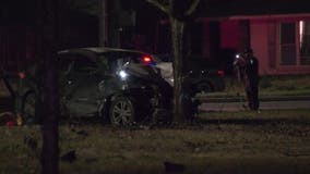 Driver dies in fiery Houston crash in intersection at Antoine, 43rd