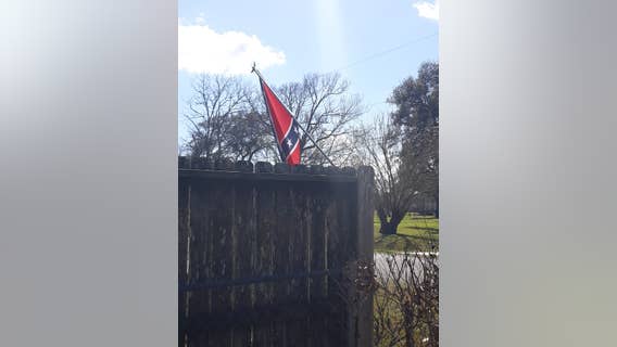 Santa Fe neighbors embattled in Confederate flag dispute reach agreement