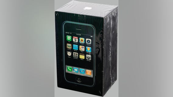 First-generation iPhone from 2007 sells for $63K at auction