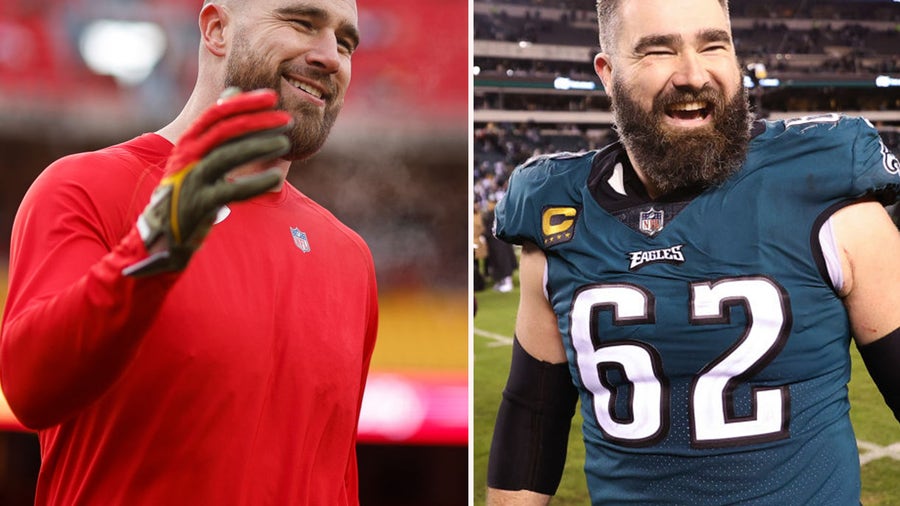 'Already won': Kelce brothers, parents talk coin toss, cheering plans and signing babies