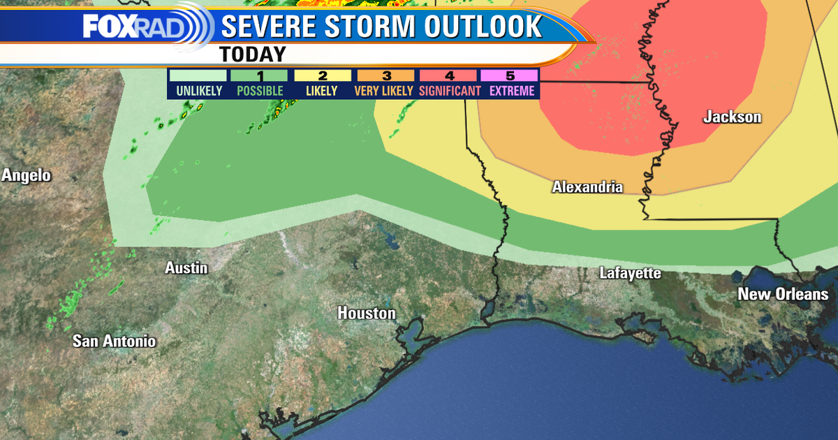 Houston weather: Storms possible across Houston area on Friday ...