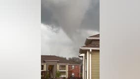 VIDEO: Tornado seen forming in Shreveport as Severe Weather hits the state