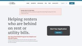 Texas Rent Relief Program website crashes shortly after reopening