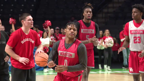 University of Houston Cougars preparing for first-round NCAA Tournament game in Birmingham, AL