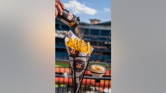 New food, drink options at Minute Maid Park in Houston: Cajun fries, K-uesadilla