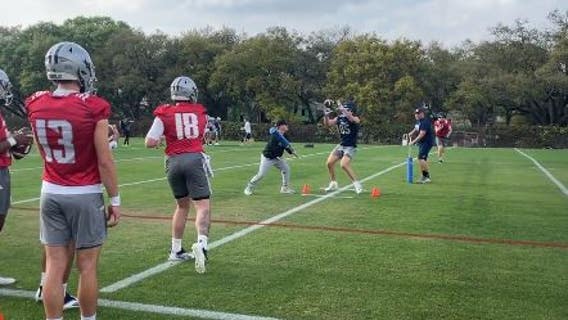 Former 5-star QB JT Daniels takes part in first spring practice with Rice Owls