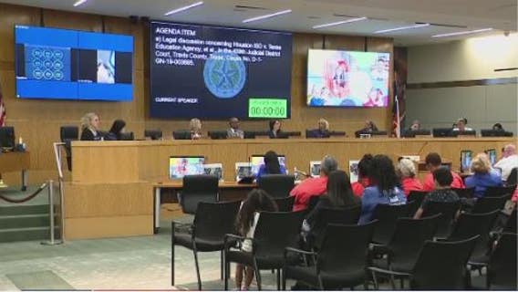 Houston teachers react to looming state takeover