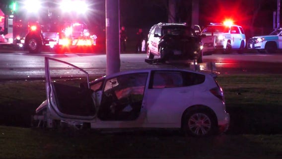 Elderly man dead after major crash with Texas City police officer