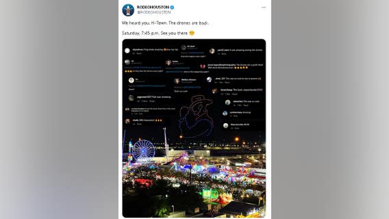 Houston Rodeo 2023: Drone show returning to the rodeo this weekend