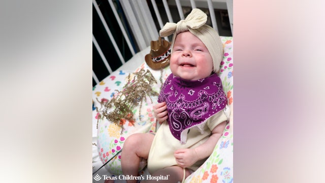 Tiny tots at Texas Children's Hospital NICU celebrate first rodeo with western-gear photoshoot