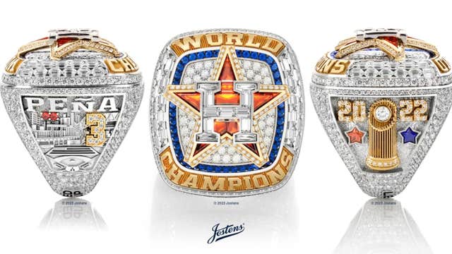 Houston Astros 2022 World Series Championship Ring is bomb!