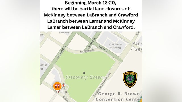 Partial lane closures to begin this weekend in preparation of NCAA Final Four events