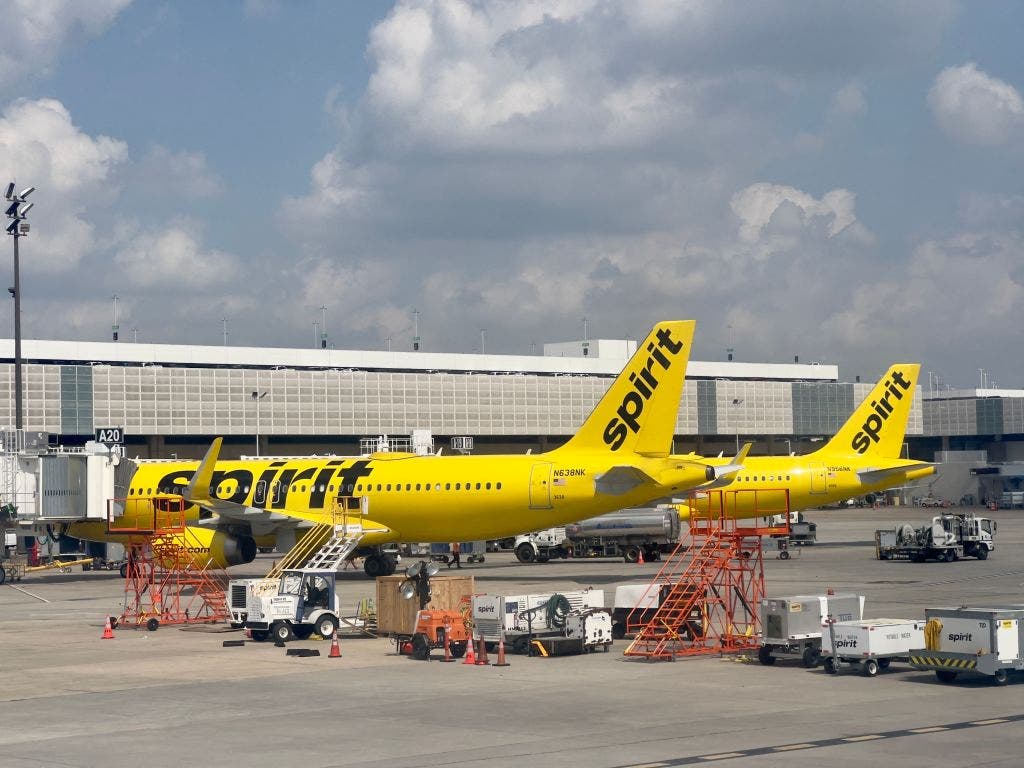 'Spirit was my home': Flight attendants left in Houston scramble to get home after airline shuts down
