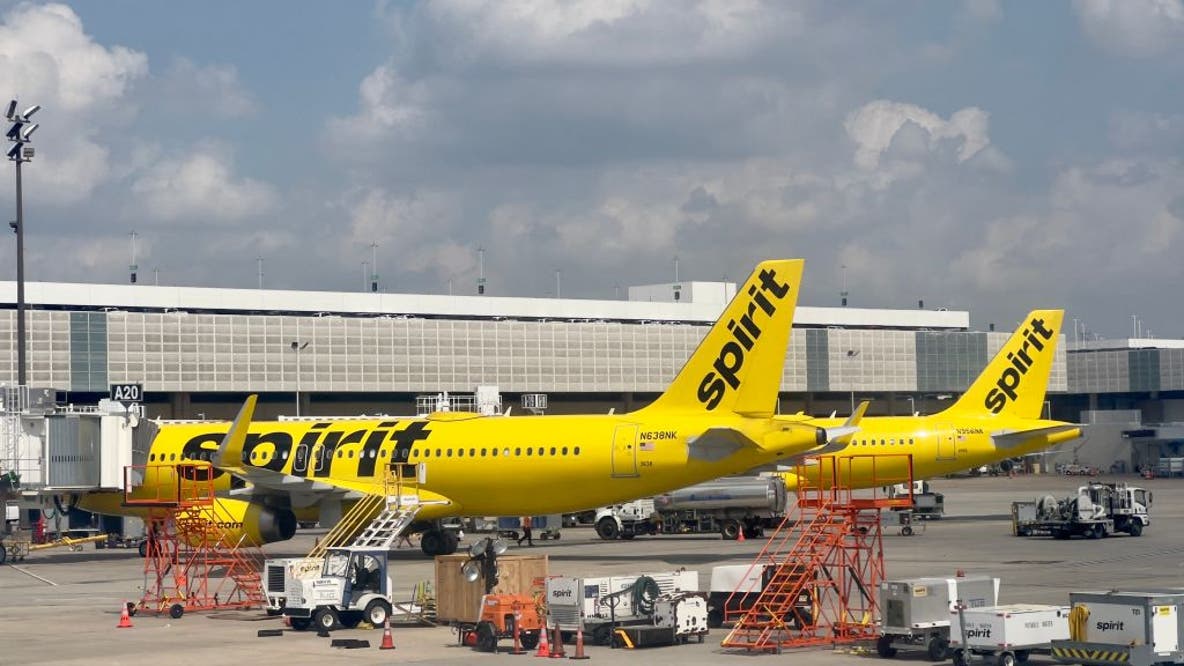 'Spirit was my home': Flight attendants left in Houston scramble to get home after airline shuts down