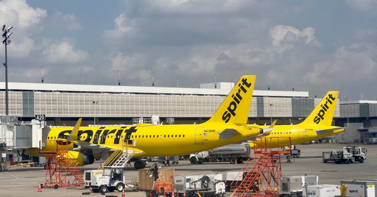 'Spirit was my home': Flight attendants left in Houston scramble to get home after airline shuts down