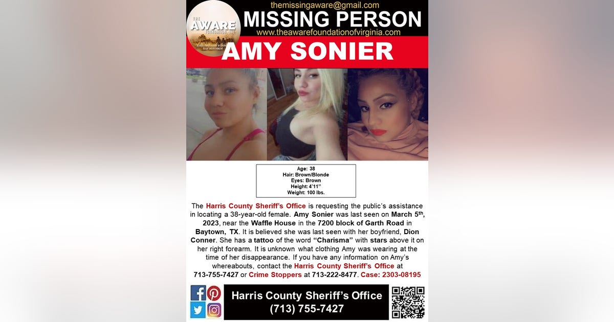 Harris County Sheriff's Office searching for missing woman last seen in ...