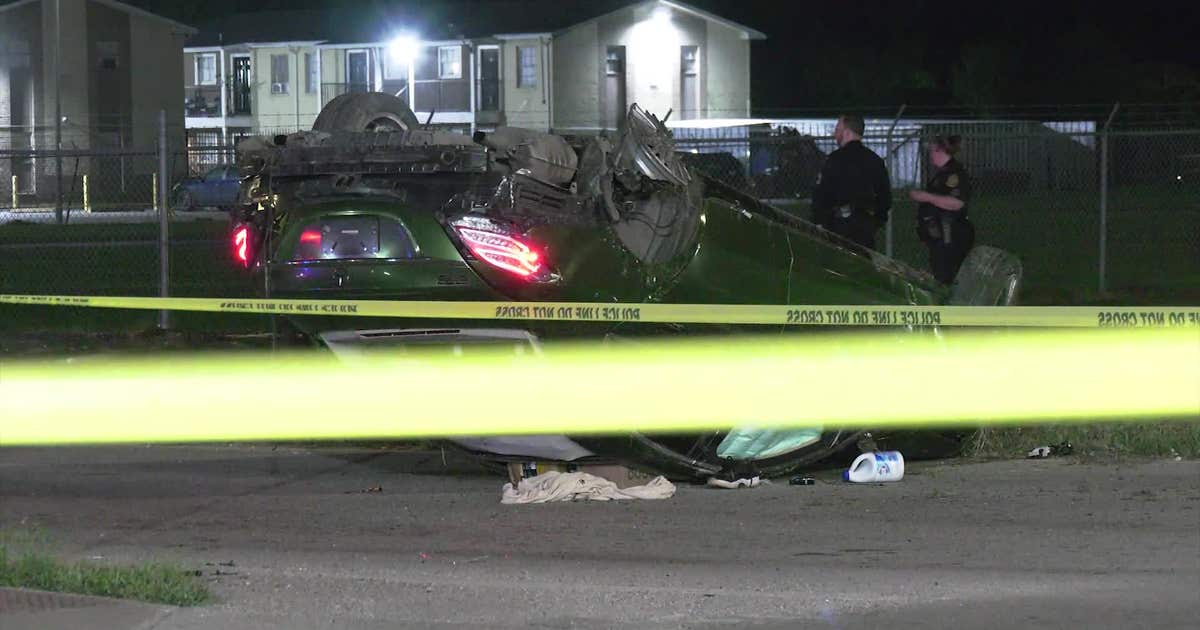 Houston police chase ends in deadly crash near Bellfort, Wayside | FOX ...