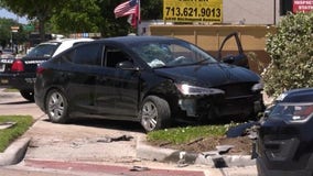 Houston police chase: Man crashed car after possibly holding minor hostage