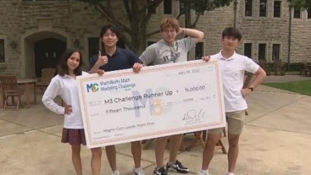 5 Houston high school students named runner ups in prestigious, intensive global math competition