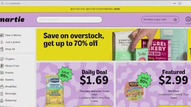 Martie opens in Texas: Saving money with salvage, overstock grocery sellers