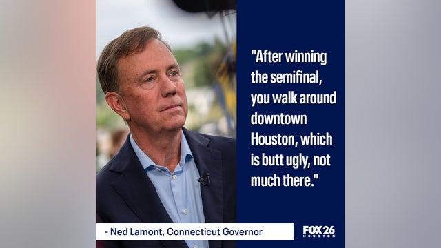 Connecticut Governor calls Houston 'butt ugly' during radio interview following NCAA tournament