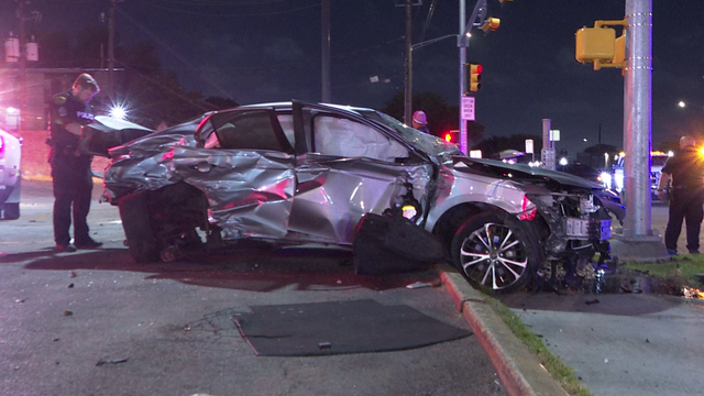 Houston police chase with teens ends in crash with innocent driver on Hillcroft