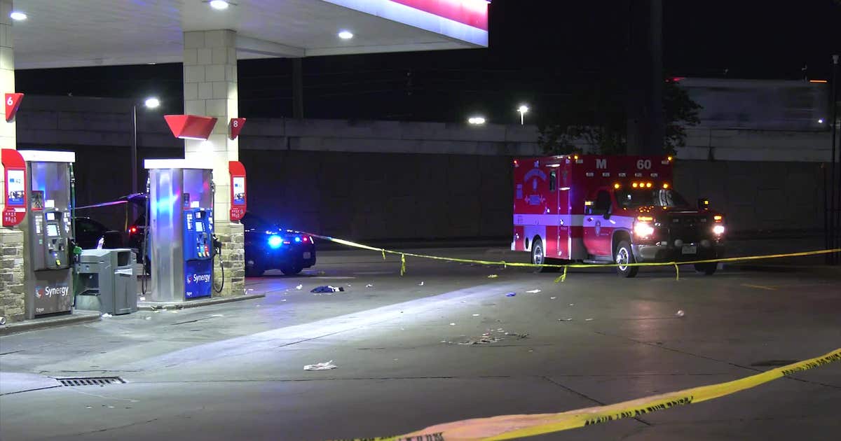 Man shot to death in Houston Exxon gas station parking lot on Bissonnet ...