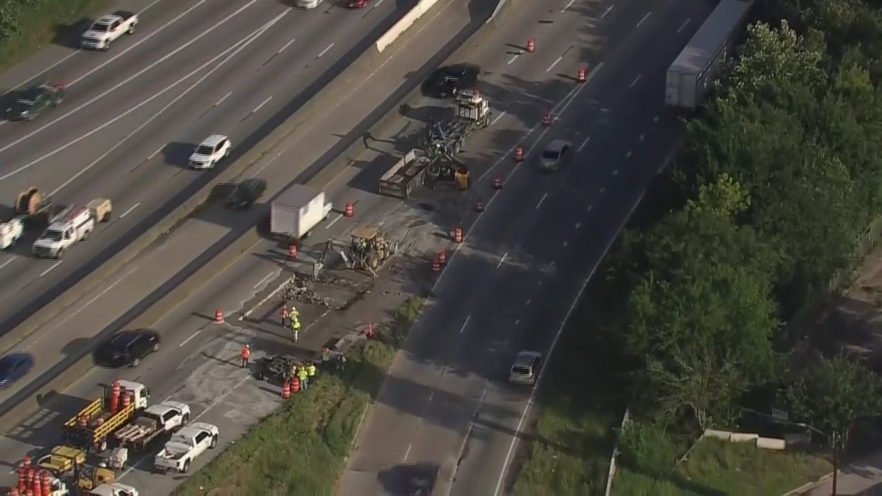 Houston Traffic: Some I-45 North Freeway NB Lanes Closed From Link Rd ...