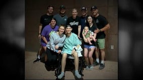 Houston community supports Oklahoma firefighter fighting cancer, in need of rare O-negative blood