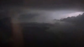 Watch: Tense video shows turbulent moments as Mexico flight surrounded by vivid lightning