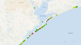 Texas beach fecal bacteria levels: Check this map by Texas Beach Watch before you swim