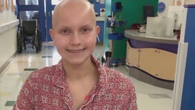 Childhood cancer survivor aspires to help children with cancer